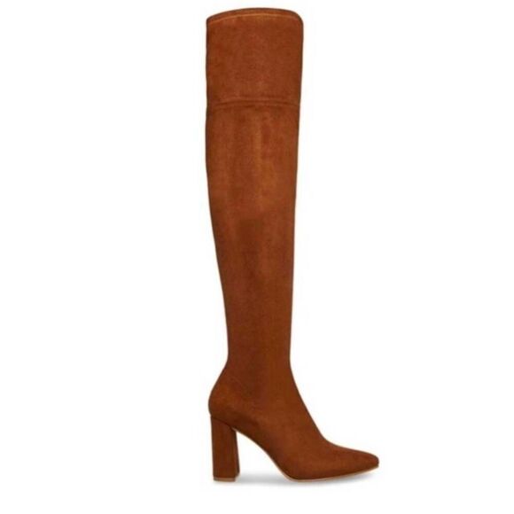 NWOB STEVE MADDEN Ramona Faux Suede Over The Knee Boot Size 7M - Picture 1 of 6